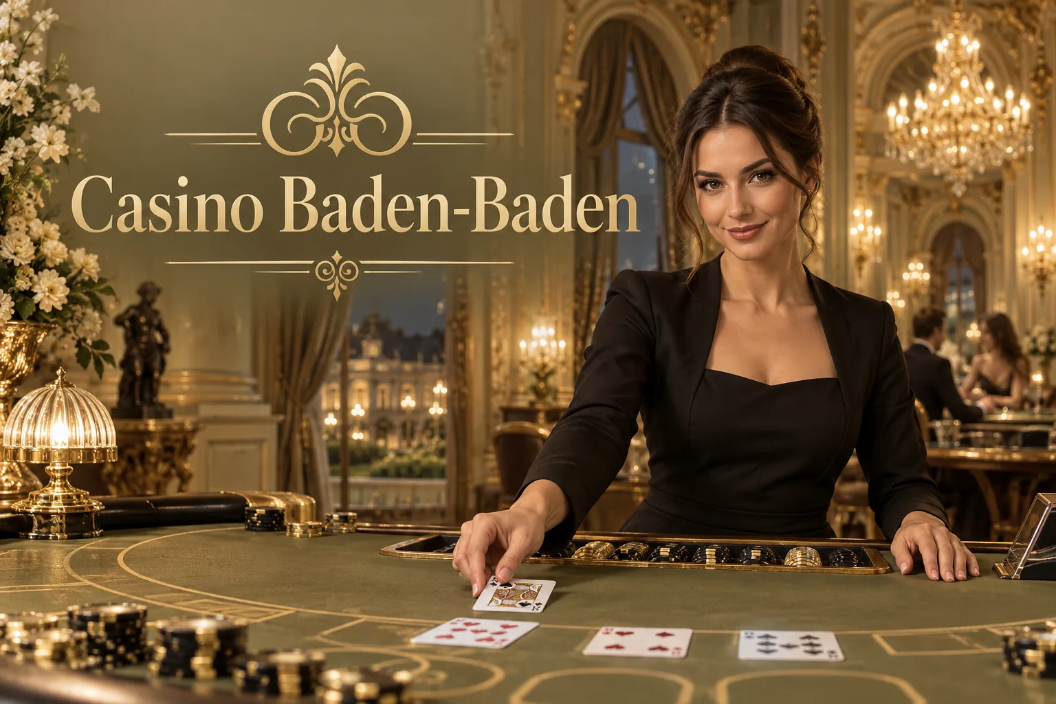 Klassisches Spiel: Roulette, Black Jack, Poker
